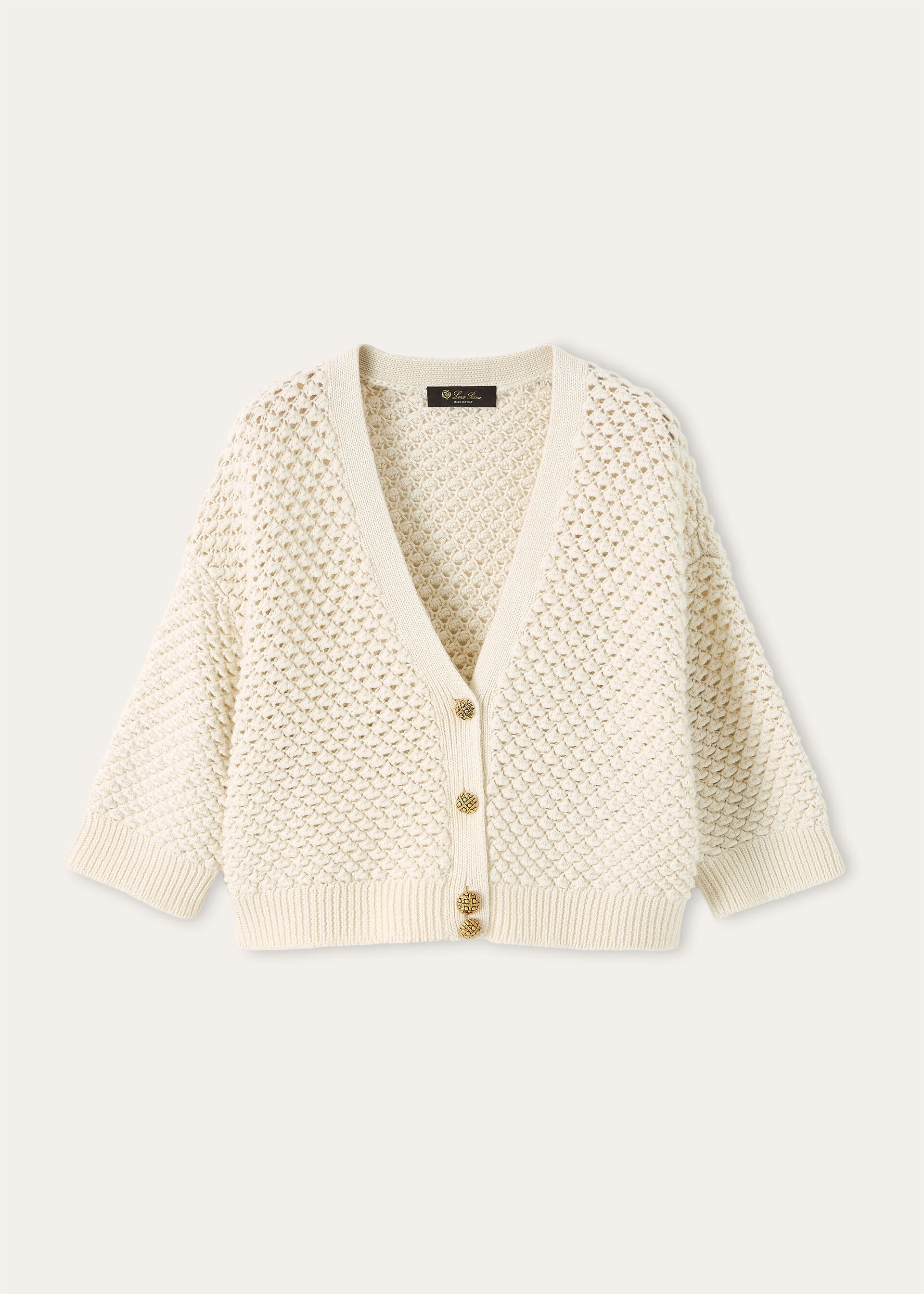 GINKO CARDIGAN SWEATER LINEN CASH SILK GG 5