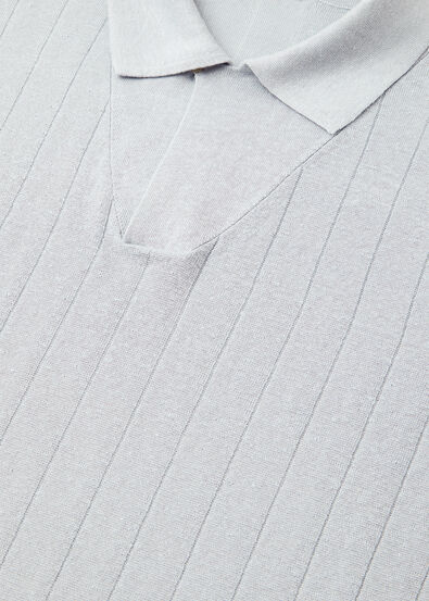 TAMARIND SS POLO OPEN LINEN SILK GG 18