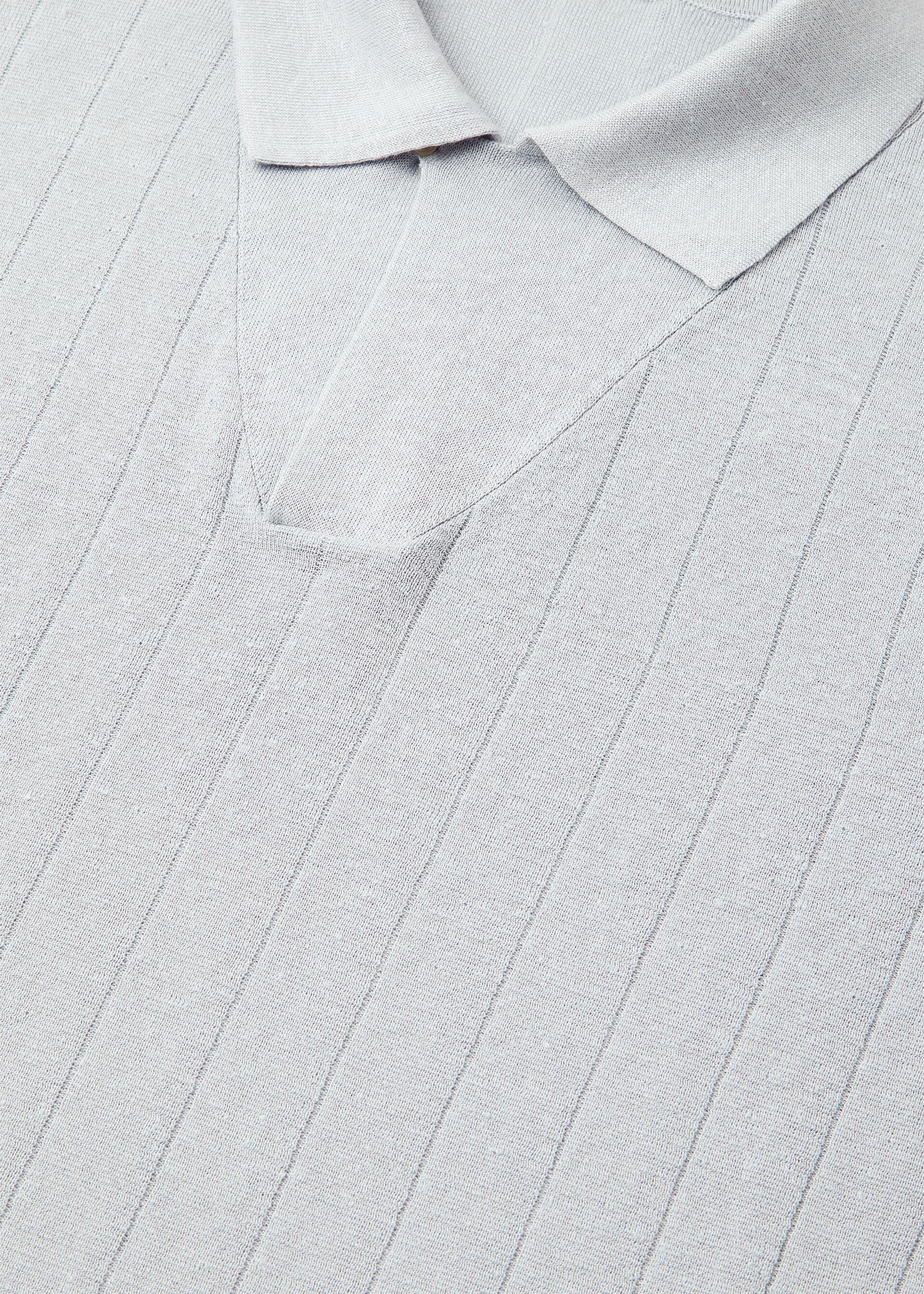 TAMARIND SS POLO OPEN LINEN SILK GG 18