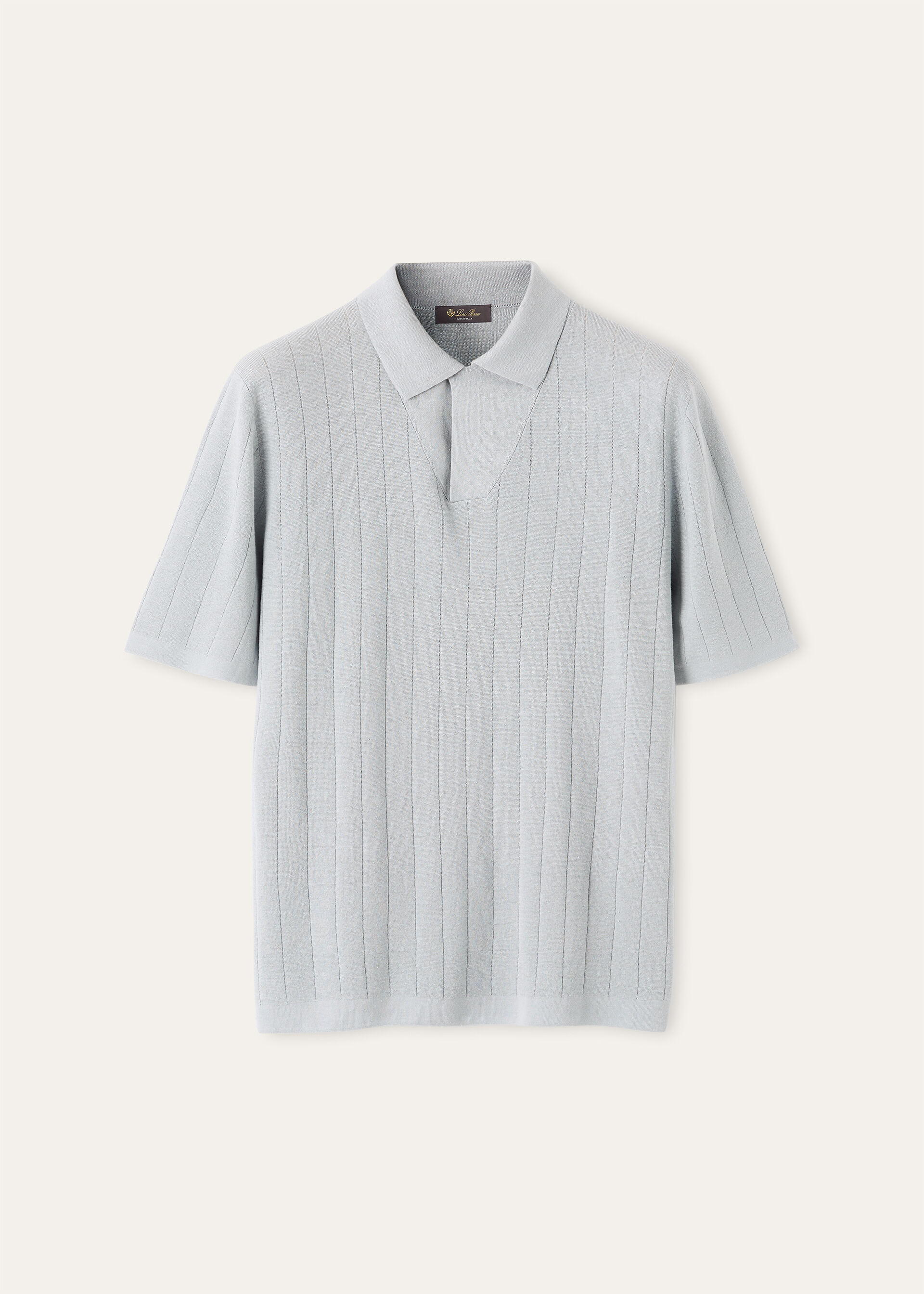 TAMARIND SS POLO OPEN LINEN SILK GG 18