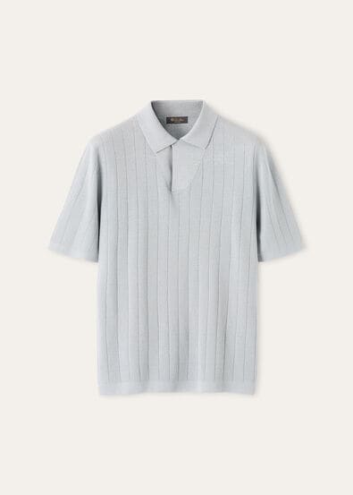 TAMARIND SS POLO OPEN LINEN SILK GG 18