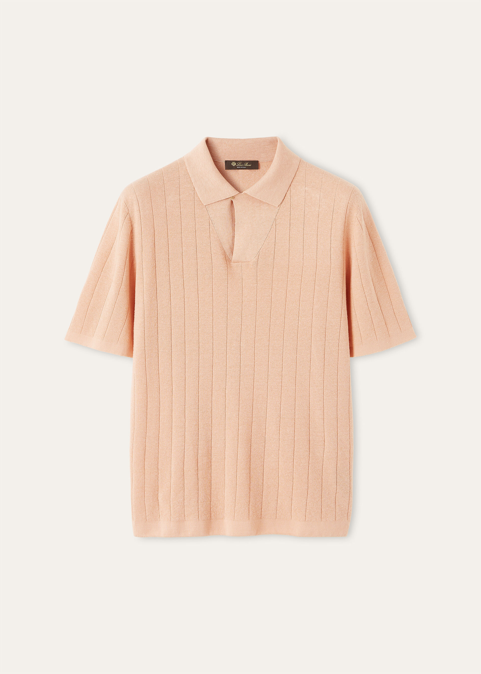 TAMARIND SS POLO OPEN LINEN SILK GG 18