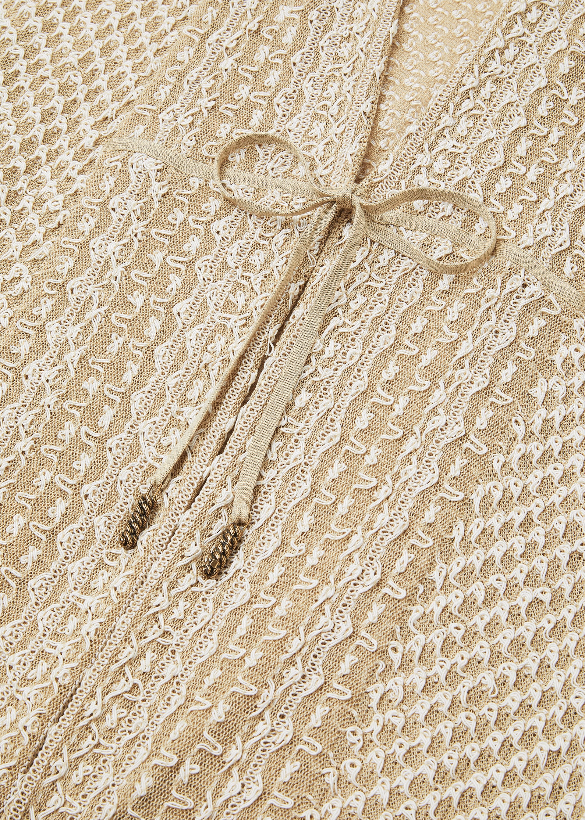 PALM CARDIGAN SWEATER SILK BLEND GG 7