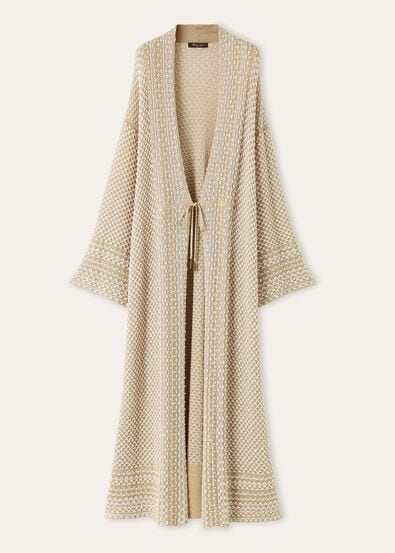 PALM CARDIGAN SWEATER SILK BLEND GG 7