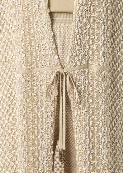 PALM CARDIGAN SWEATER SILK BLEND GG 7