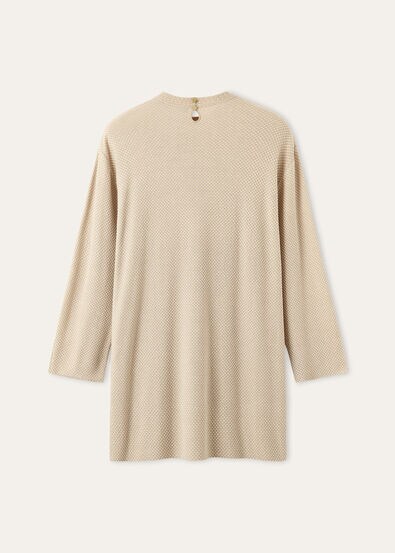 PALM LONG CREWNECK SW SILK BLEND GG 18