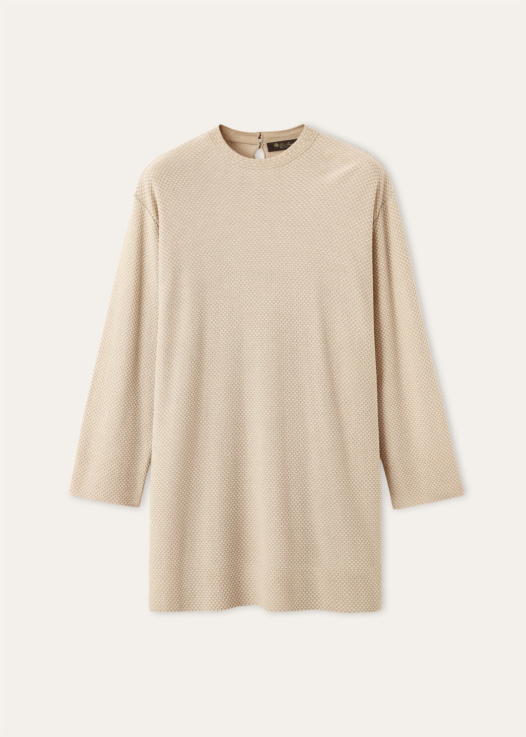 PALM LONG CREWNECK SW SILK BLEND GG 18