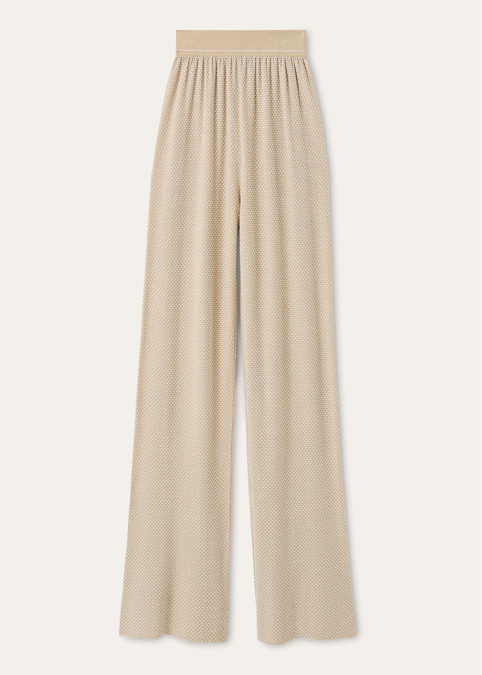 PALM TROUSERS SILK GG 18