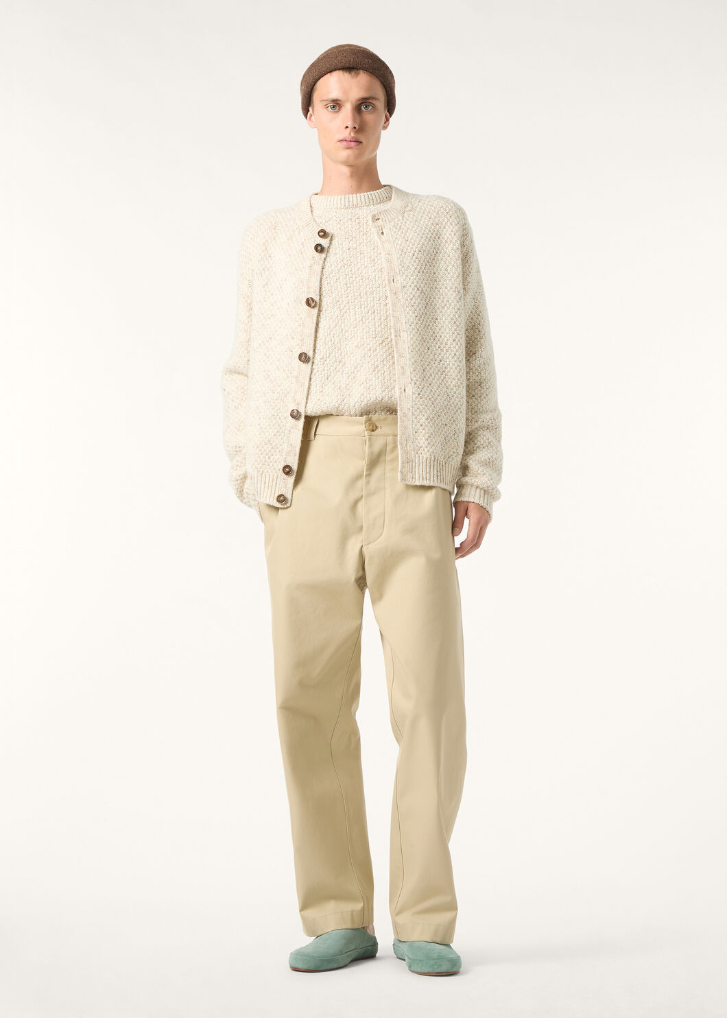 ASH CREWNECK SWEATER WOOL BLEND GG 5