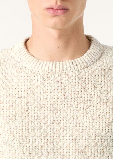 ASH CREWNECK SWEATER WOOL BLEND GG 5