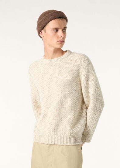 ASH CREWNECK SWEATER WOOL BLEND GG 5