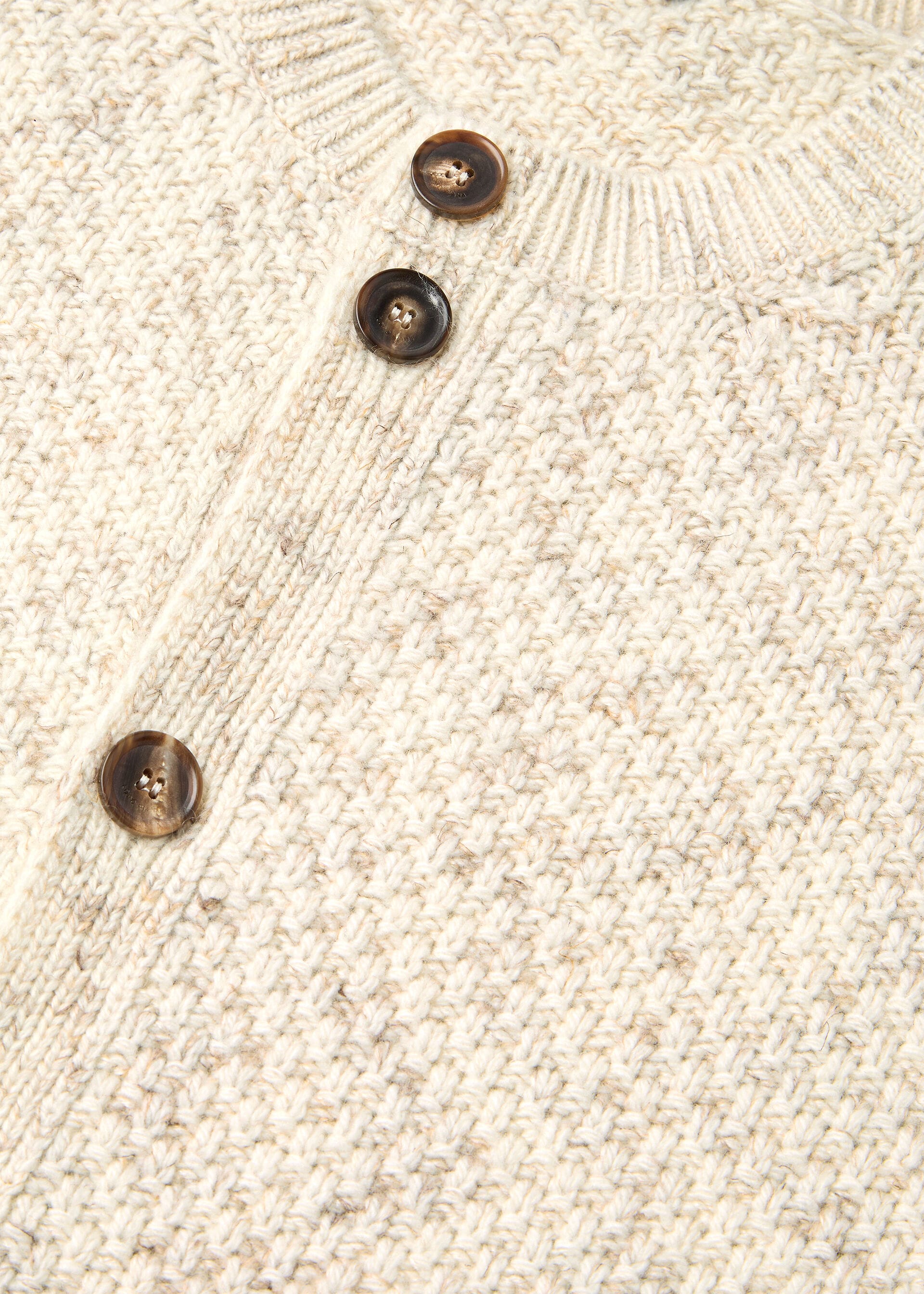 ASH CARDIGAN SWEATER WOOL BLEND GG 5