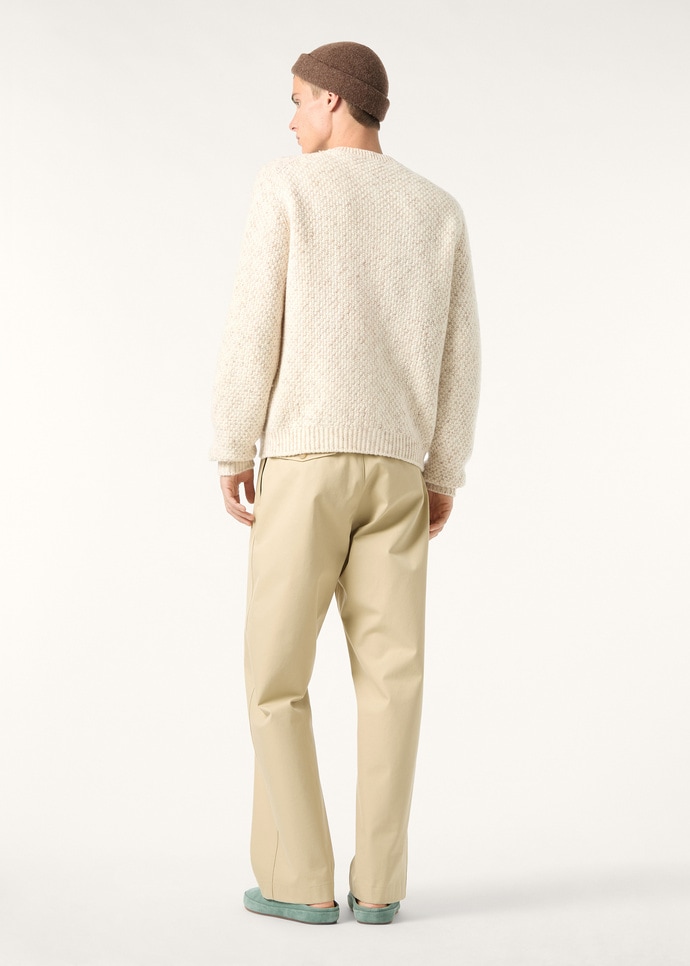 ASH CARDIGAN SWEATER WOOL BLEND GG 5_FAQ4587_B5WG_4