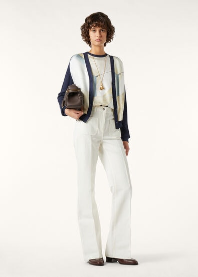 LIBECCIO CARDIGAN SILK GG 18