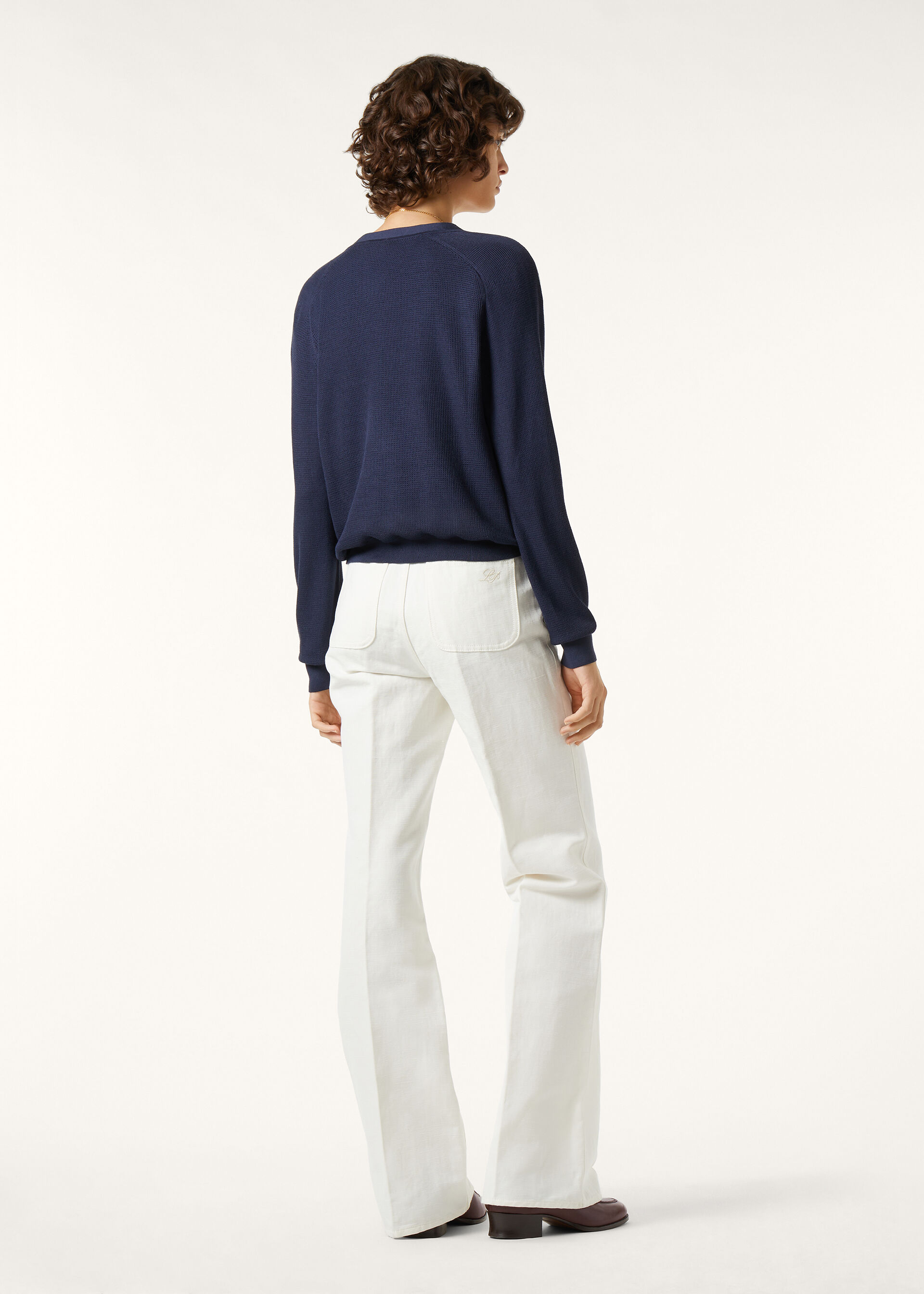 LIBECCIO CARDIGAN SILK GG 18