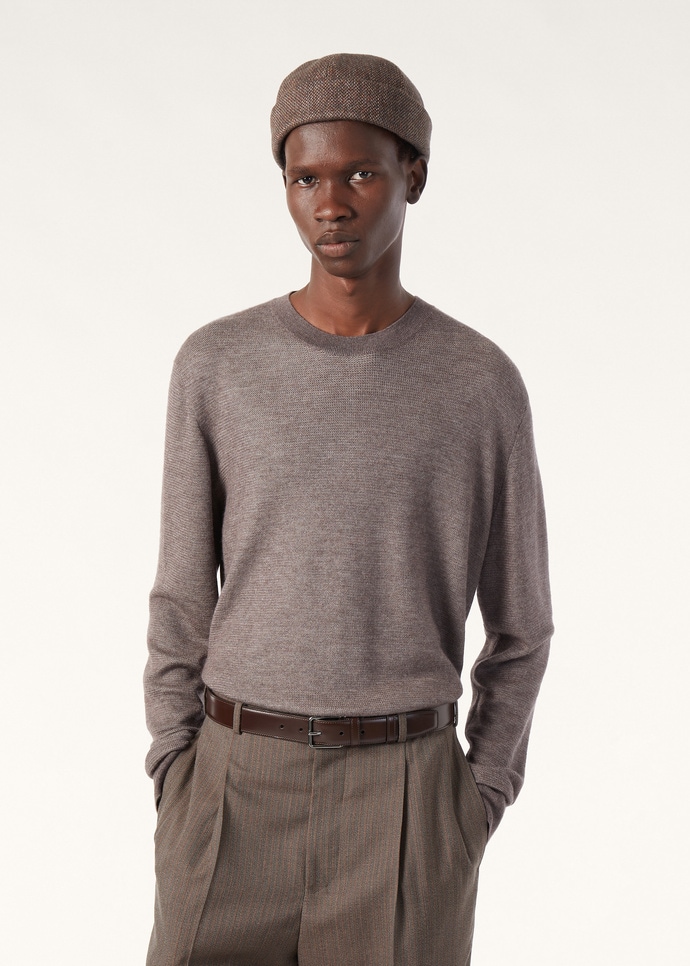 MANIPUR CREWNECK SWEATER CASH SILK GG 18_FAQ4603_B5WV_3