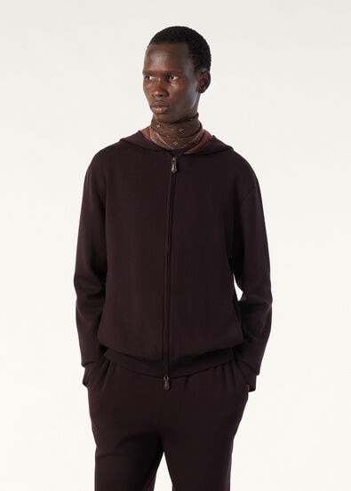 DOUBLE GOK HOODED BOMBER SWEATER GG 18