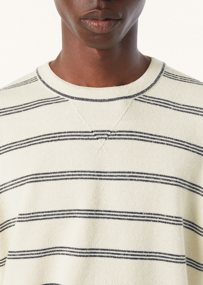 CARAVELLA SS CREWNECK SWEATER COTTON SILK CASH GG 14_FAQ4635_F7ZH_2