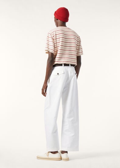 CARAVELLA SS CREWNECK SWEATER COTTON SILK CASH GG 14