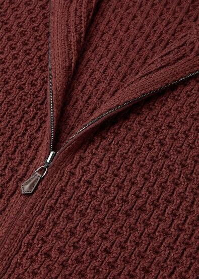 SHIVLING BOMBER SWEATER LINEN BLEND GG 3