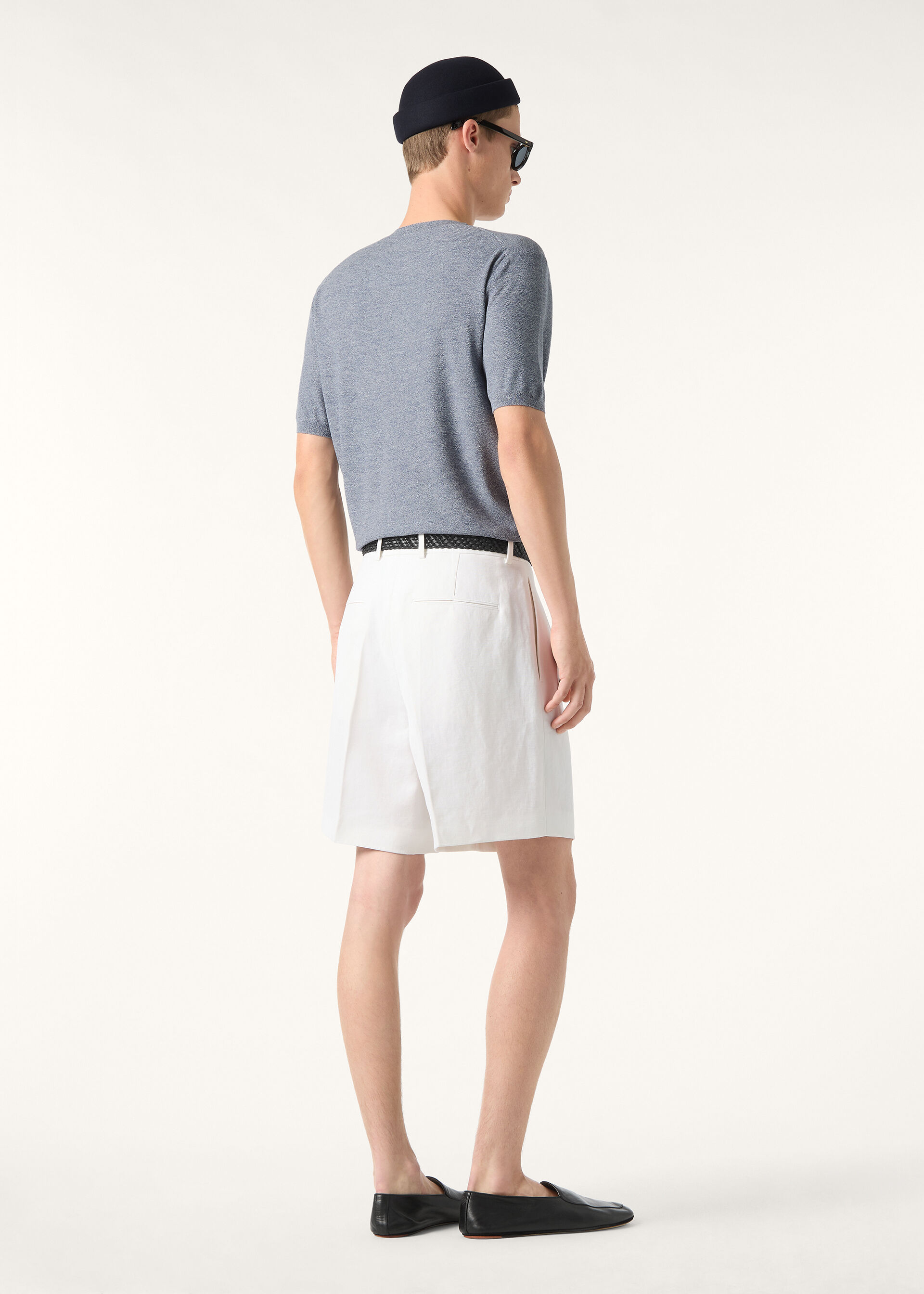 TARTANA SS CREWNECK SWEATER WOOL GG 18