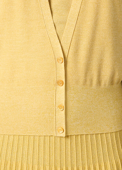 TARTANA CARDIGAN SWEATER WOOL GG 18