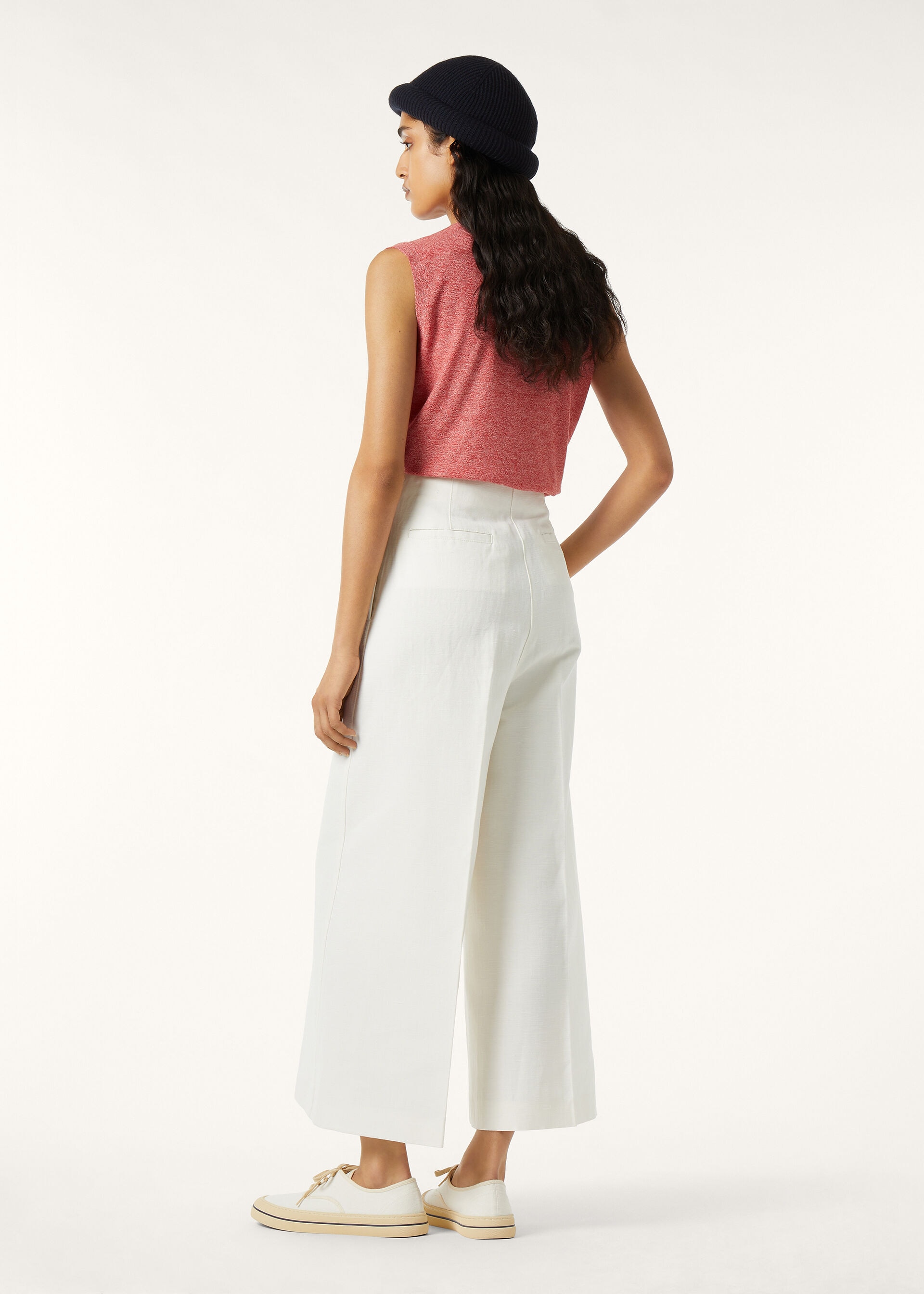 TARTANA CREWNECK TOP WOOL GG 18