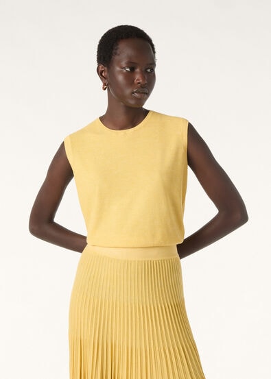 TARTANA CREWNECK TOP WOOL GG 18