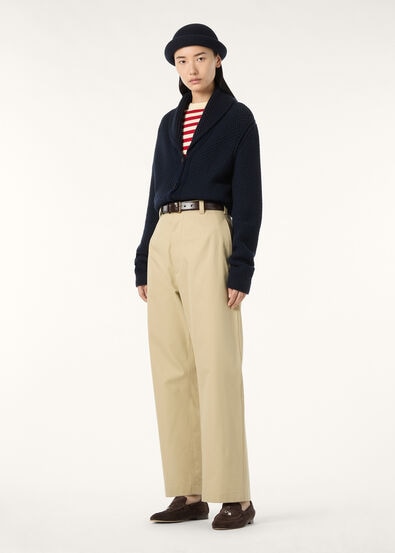 KETCH CARDIGAN SWEATER COTTON WOOL GG 5