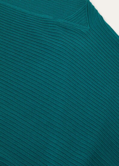 GENTIAN SS BOATNECK SWEATER SILK COTTON GG 18