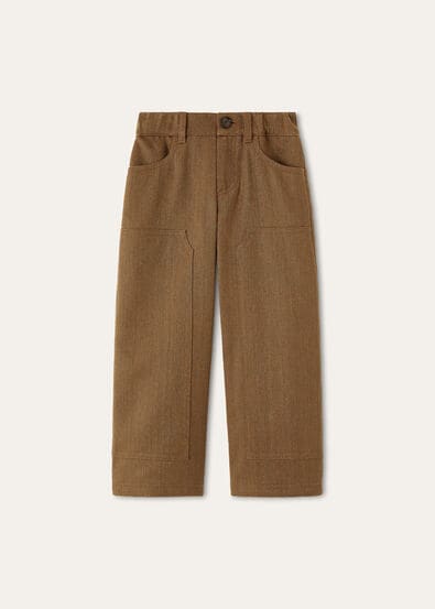 TYLER PANTS WAXED COTTON LINEN RAIN