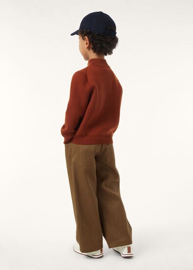 TYLER PANTS WAXED COTTON LINEN RAIN