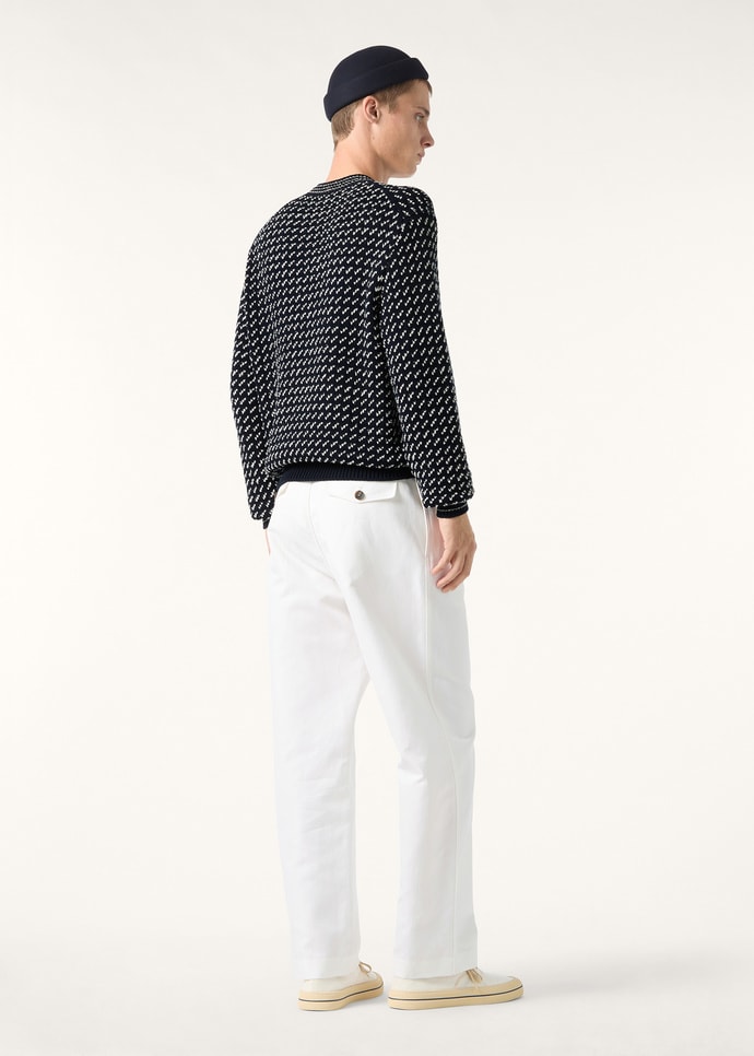 YAWL CREWNECK SWEATER SILK COTTON GG 5_FAQ4764_B5WX_4