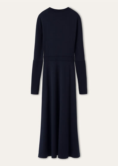 LEVEN DRESS LS INTERLOCK WOOL 200'S