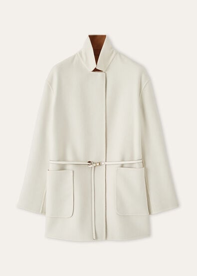 JIMI REV SB COAT DOUBLE VICUNA/BABY CASHMERE