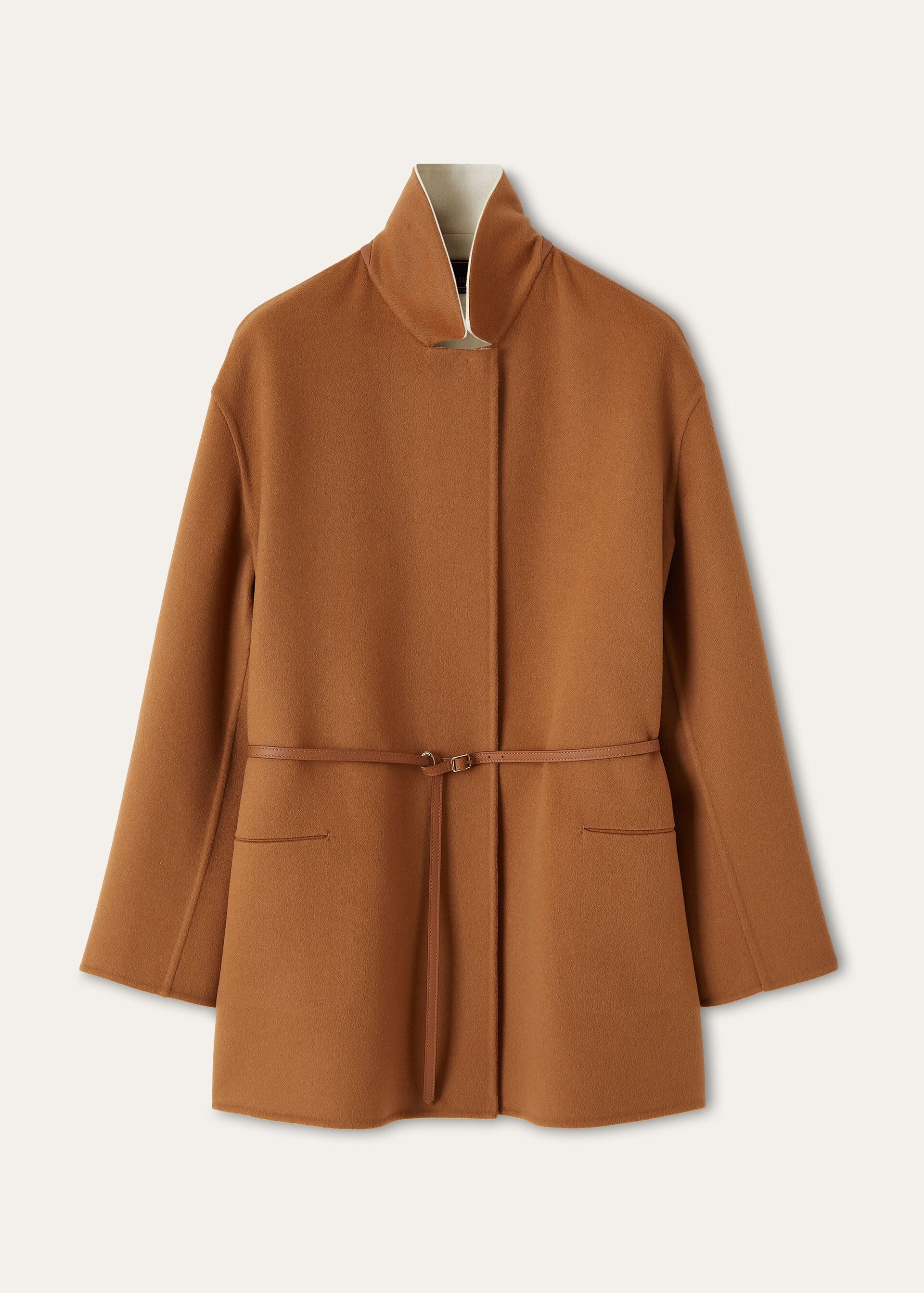 JIMI REV SB COAT DOUBLE VICUNA/BABY CASHMERE
