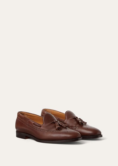 SERGE TASSEL WALK BROGUE HERITAGE CALF