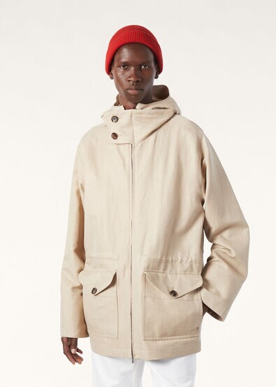 DAVOST PARKA LINEN SILK 2L RAIN