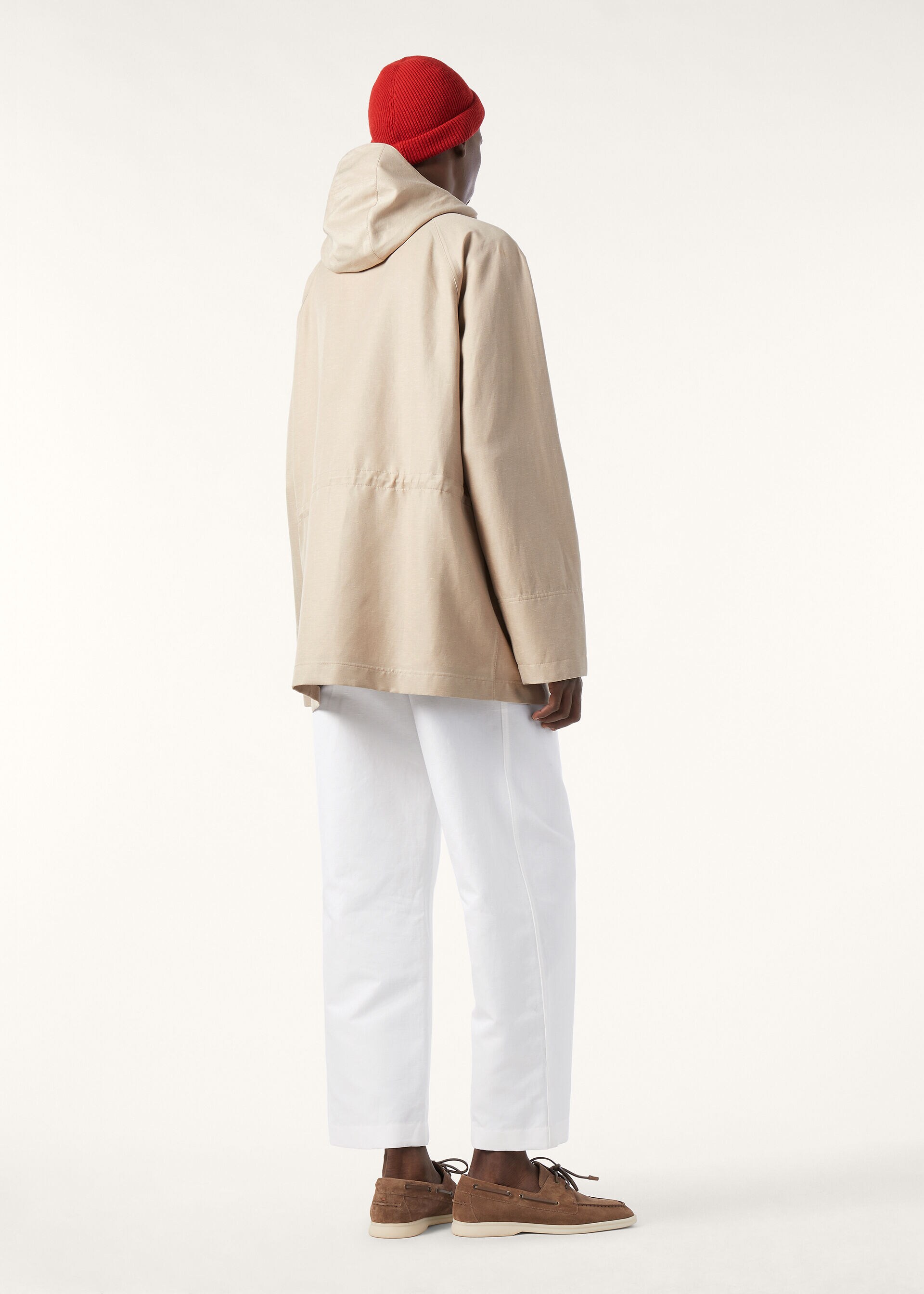 DAVOST PARKA LINEN SILK 2L RAIN