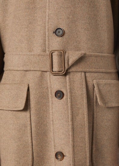 OWEN COAT CASH DOUBLE RAIN