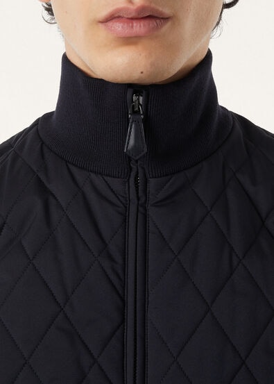 HOPTON QUILTED  BOMBER WIND STRETCH STORM