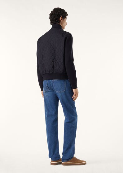 HOPTON QUILTED  BOMBER WIND STRETCH STORM