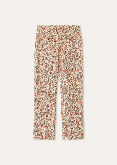 DERMOT TROUSERS JASMINE BLOOM LINEN