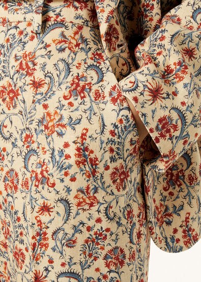 DERMOT TROUSERS JASMINE BLOOM LINEN