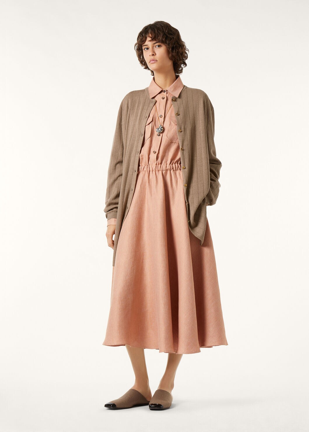 ADRIEL DRESS SOLAIRE TWILL