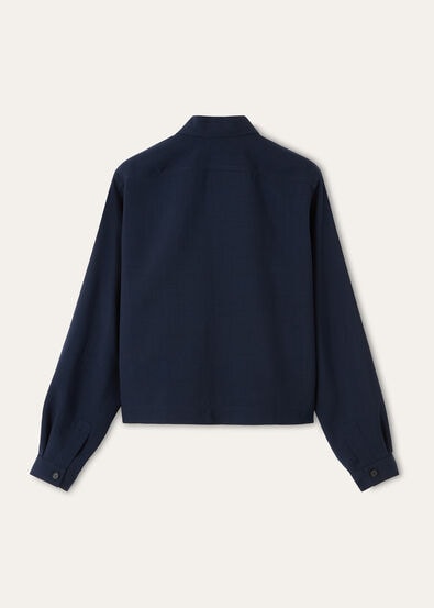 IDA SHORT SHIRT BREEZE WOOL