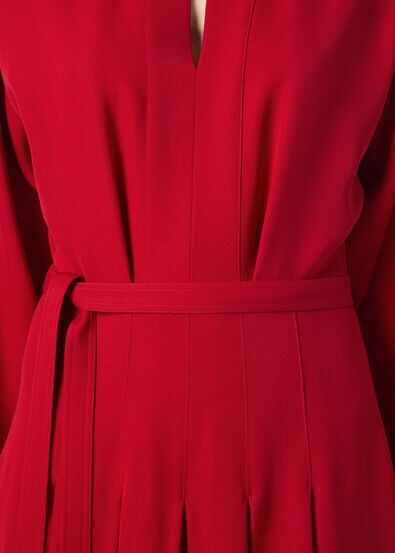 HAILEEN DRESS CADY CREPE