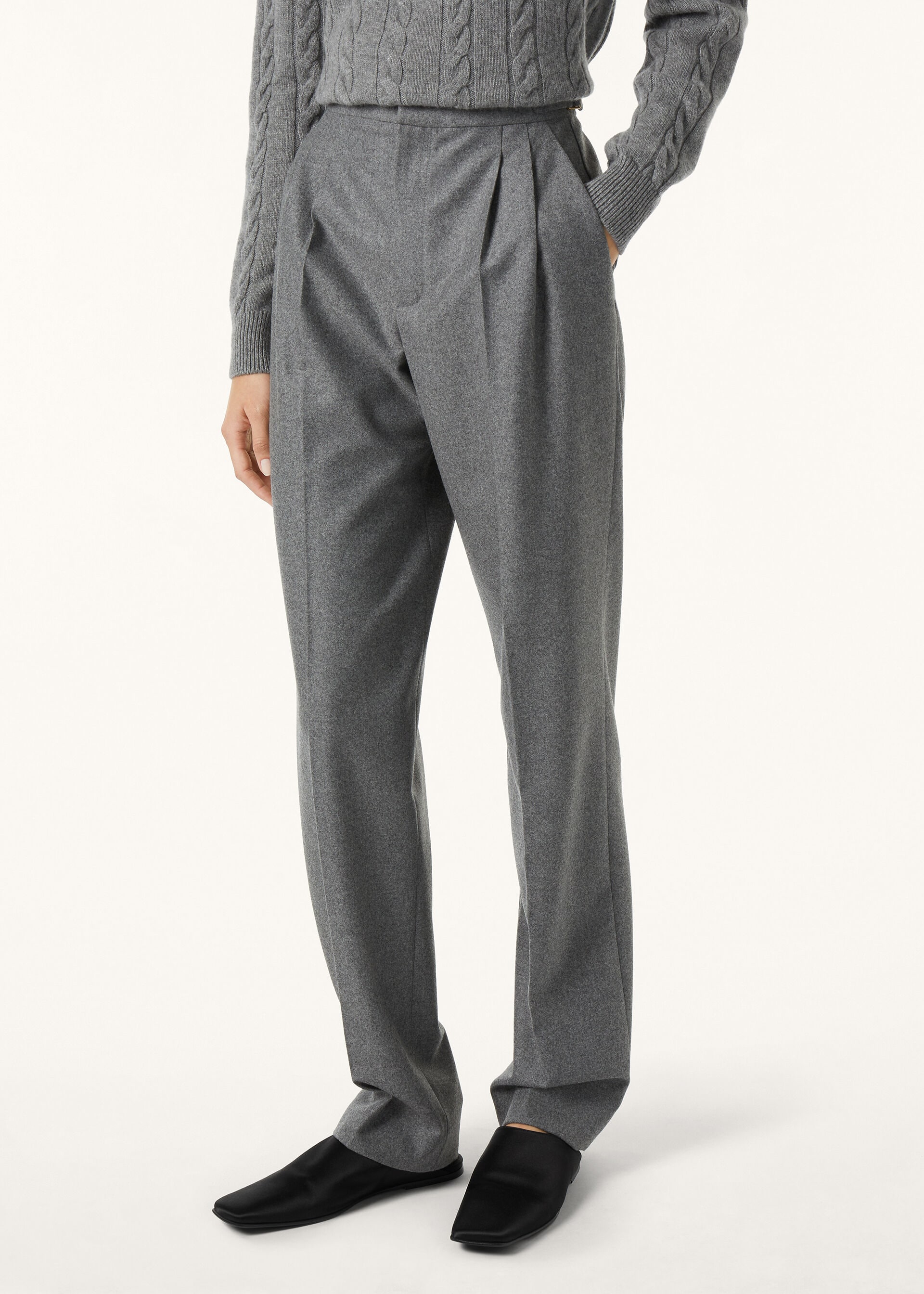 MALIK TROUSERS WISH CASH FLANNEL