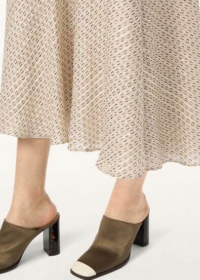ERIKA SKIRT GOLDEN MOSAIQUE SILK LAME'
