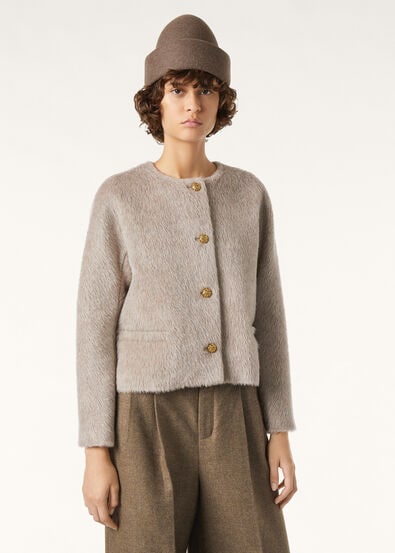 BASTIAN BLUSON BRUSHED ALPACA